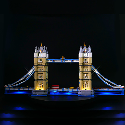 Lepin Lighting积木灯饰 适用10214伦敦大桥遥控LED灯具发光
