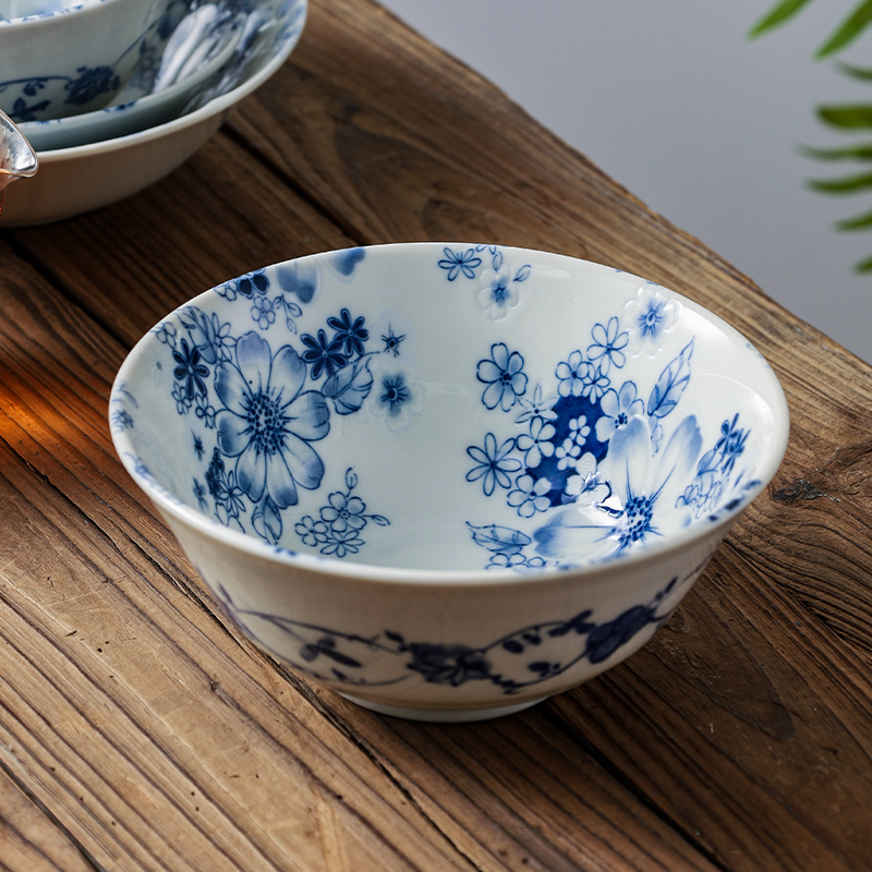 爱悦居日本进口釉下彩盘子