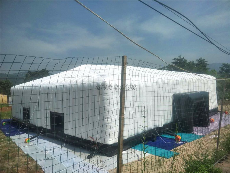 充气帐篷大型室外充气气模屋 流动帐篷房子简易仓库帐篷气模定制图片