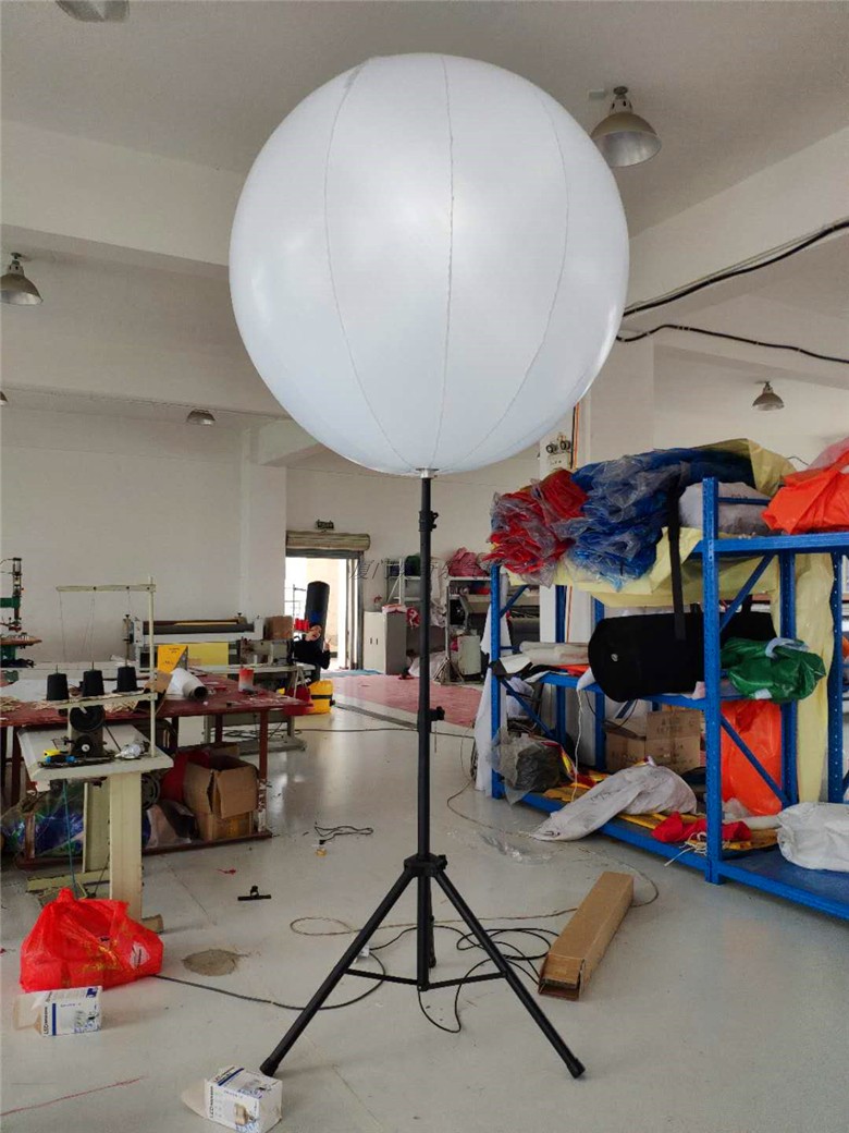 大型活动支架发光球广告LED支架落地充气气球互动灯球装饰灯光球