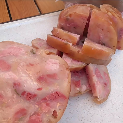 大丰特产卤菜兴化刘庄腊味香肚现做小海香肚小肚包邮500g真空包装