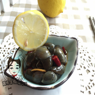 特大级大籽 野生无沙黄泥螺盐城特产大丰醉泥螺即食600克