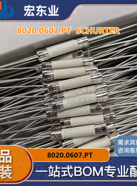 8020.0607.PT  原装正品SCHURTER 保险丝 一站式配单可开票