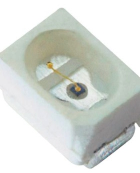 原装 可见光 LED, 橙色, 贴装, 400 mcd, 2 引脚