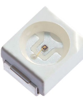 原装 可见光 LED, 橙色, 贴装, 350 mcd, 2 引脚