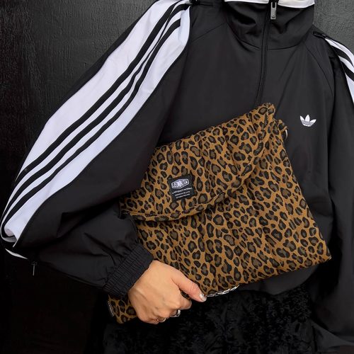 Leonikita超酷豹纹防磕碰电脑包