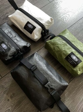 LEONIKITA杜邦纸纸巾盒 收纳包简约ins 抽纸盒黑化露营车载挂袋