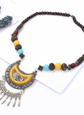 合金电镀古青铜圆珠链