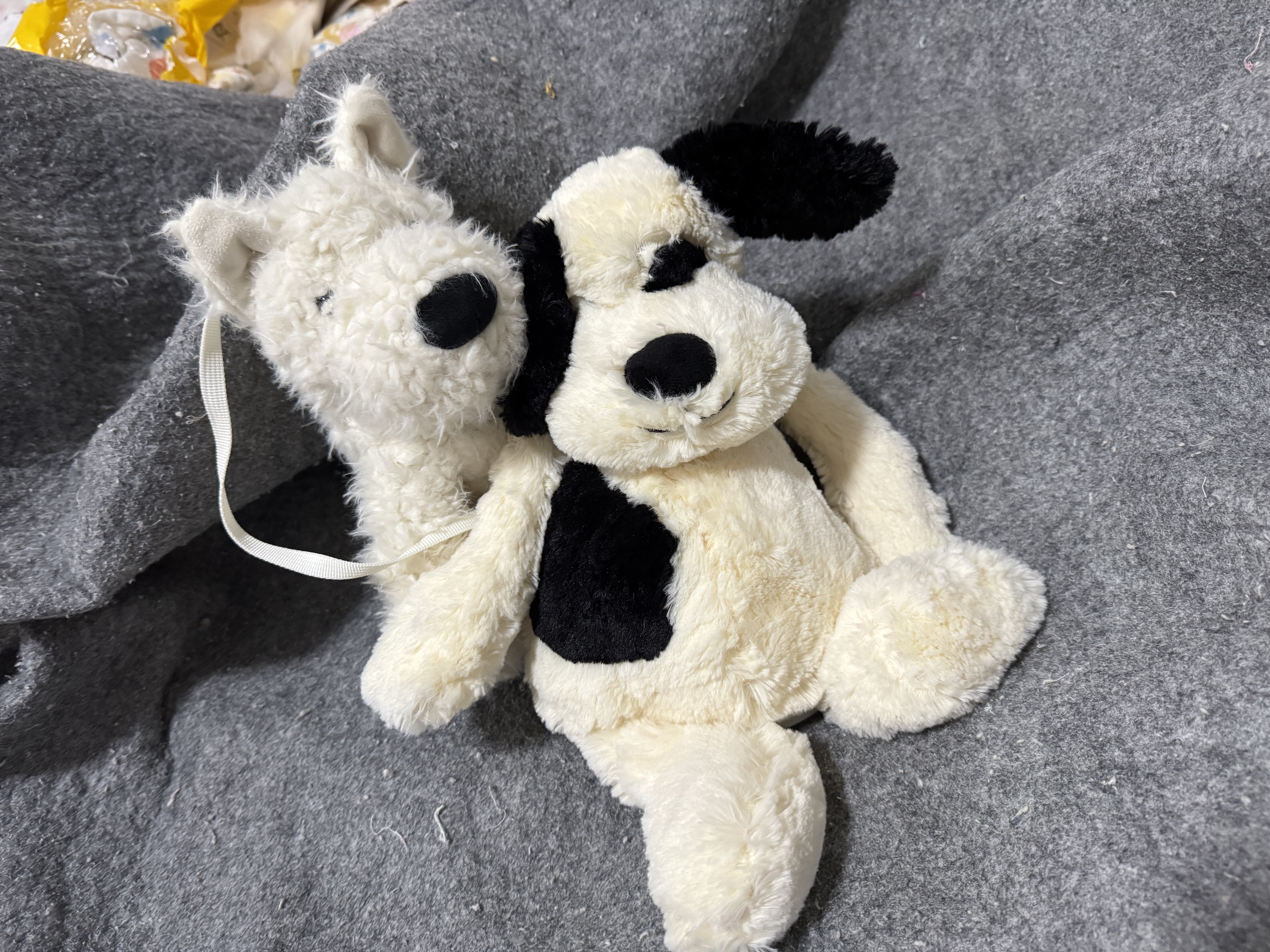 外贸原单可爱毛绒玩具小狗玩具安抚玩具西高地包