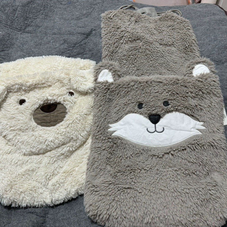 外贸原单秋冬宝宝加绒防风推车提篮睡袋抱被