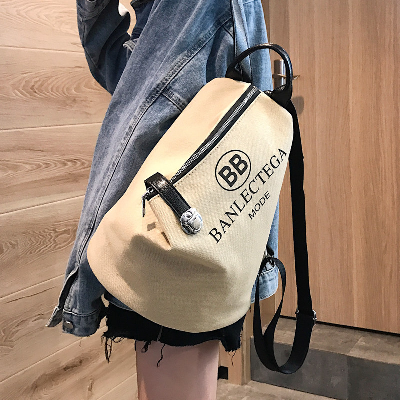 ins Ultra-fire Backpack 2020 new pattern Korean Edition Versatile Travelling bag student schoolbag canvas knapsackin the Leather/Lady bags/Men's bag, Backpack  category - from Buy2taobao.com to provide professional Taobao agent buy service