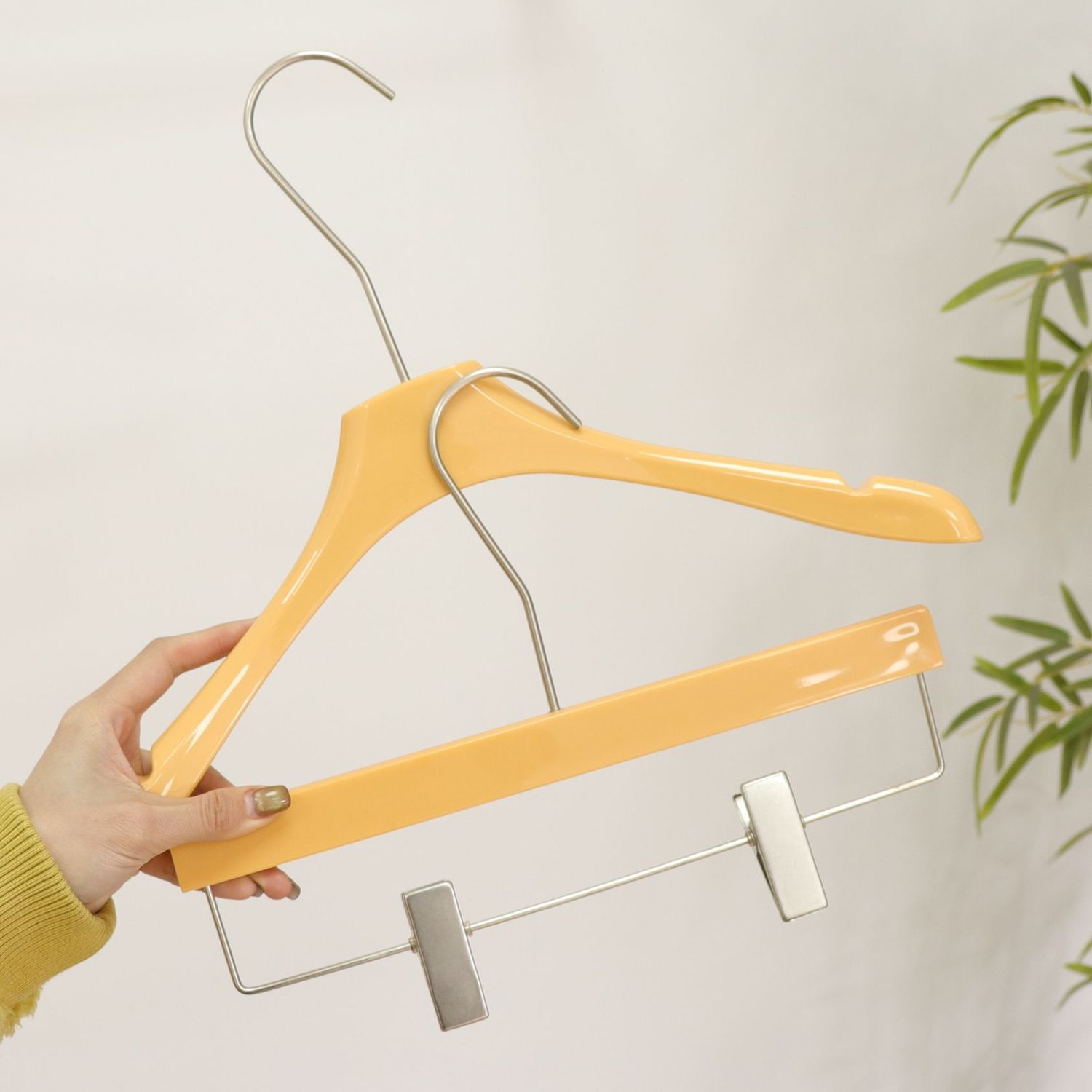 服装店专用亚克力塑料防滑衣架