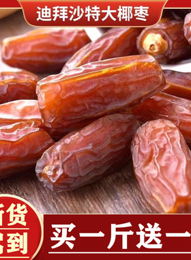 大个椰枣500g伊朗大颗粒黑椰枣沙特黑椰迪拜进口阿联酋椰枣伊拉克