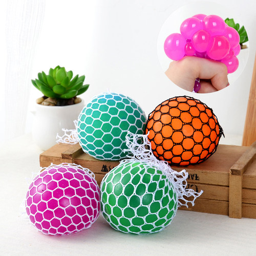 2022 Gags Practical Novelty Anti Stress Face Reliever Grape