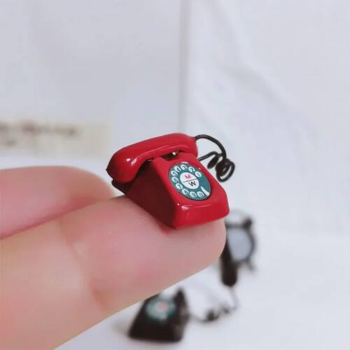 Miniature Food Toy Scene Model Accessories Retro Mini Home