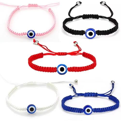 1 Pcs Simple Turkish Evil Eye Bracelets for Men Women Eyes