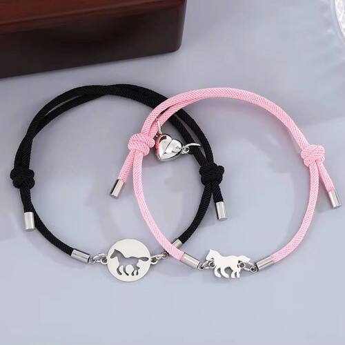 Couple Bracelets For Men And Women Fashion Love Magnetic