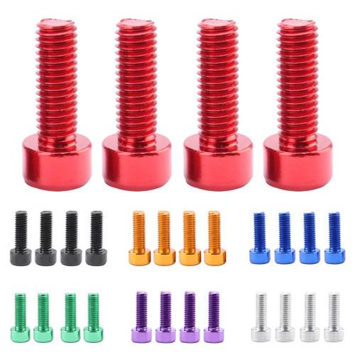 4 Pieces Water Bottle Cage Bolts Holder Screws Hex Socket