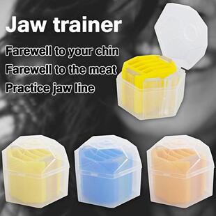 30/40/50lbs Food-grade Silica Gel Jawline Exercise Ball Mus