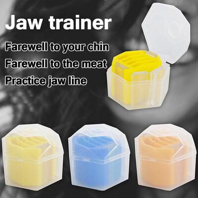30/40/50lbs Food-grade Silica Gel Jawline Exercise Ball Mus