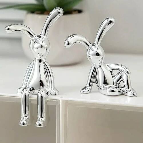Long Eared Rabbit, Creative Rabbit Ornament, 3D Rabbit