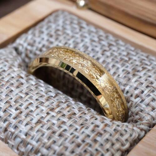 6MM tungsten carbide ring Men's wedding bands anillos bague