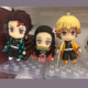 PVC Kimetsu Kamado Q.ver Yaiba Tanjirou Nezuko