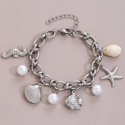 Summer Beach Stainless Steel Bracelets for Women Starfish