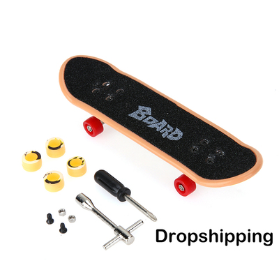 Plastic Mini Finger Skating Board Table Game Toy Kids Alloy