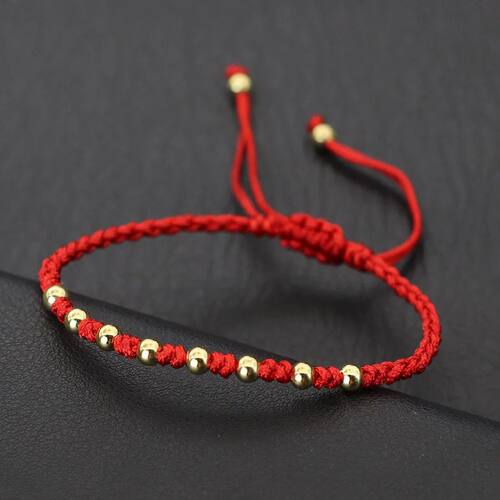 New Lucky Red Line Women Bracelet Adjustable Braclet Casual