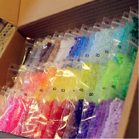 1000pcs/bag 2.6mm mini hama beads kids perler toys