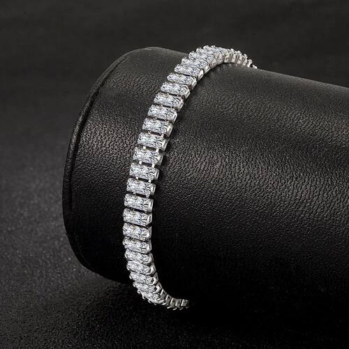 5mm Cubic Zirconia Tennis Bracelet Chain Bracelets For