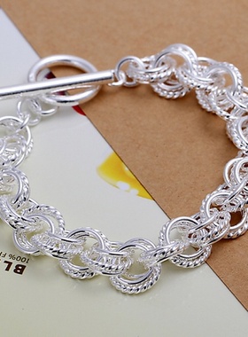 High quality 925  Silver color Jewelry pretty nice fashion