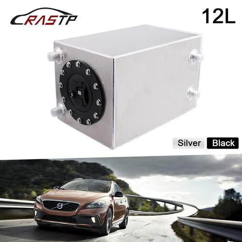 KD12L3三加仑副油箱铝合金缓冲罐镜面抛光塑料盖长方形通用油箱aZ