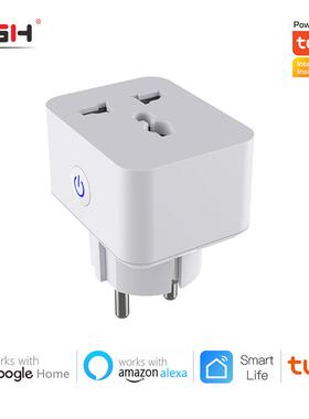 ZP10A网络wifi蓝牙定时多功能电量转换插座15A开关插头智能插座aZ