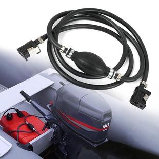 GW快速接头手油泵舷外机油管接头输油单向手捏油泵适用雅马哈游aZ