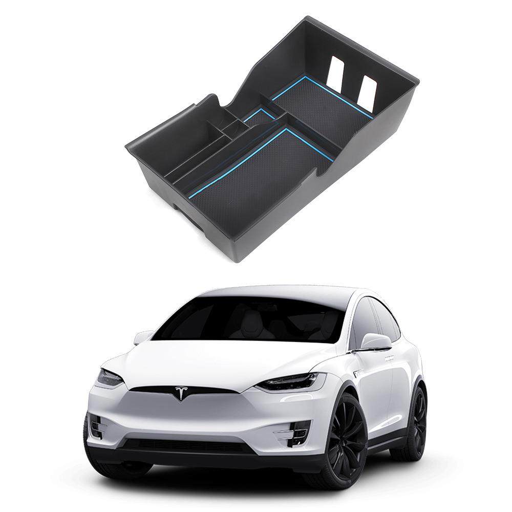 GW汽车配件 适用于17-20款特斯拉Model 3中控储物盒置物收纳内aZ
