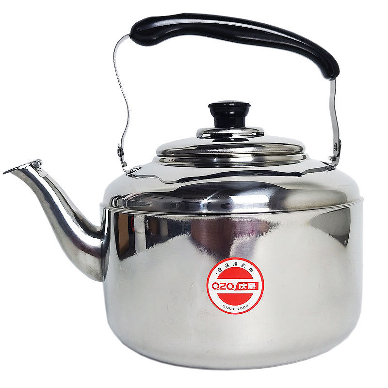定制庆展鸣音烧水壶不锈钢加厚煤气大容量家用茶壶开水壶燃气灶电