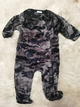 现货英国next童装男宝婴儿宝宝加绒睡衣加厚珊瑚绒连体衣爬服家居