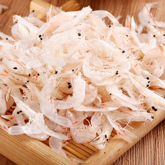 丹东淡干虾皮250g 东港海鲜干货散装海产品虾米即食熟虾皮