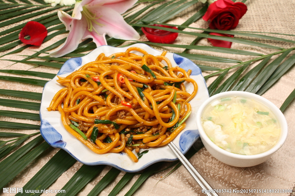 满族风味丹东老汤炒叉子馇子碴子特产 东北特产玉米面条米线