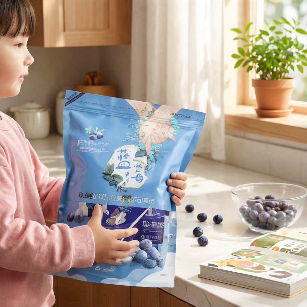 伊春兴安岭蓝莓干果干500g小包装黑龙江东北特产非野生新鲜兰梅干