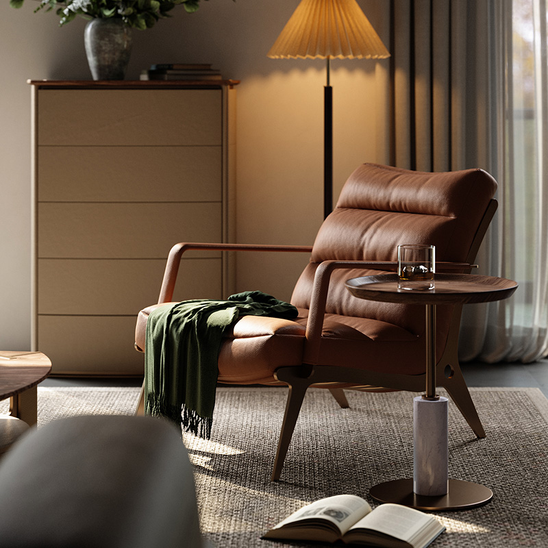 TAZA现代轻奢休闲椅别墅