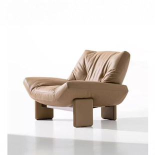 埃米椅2025年新款 Emi设计师款休闲椅 适用于别墅客厅的中古风格