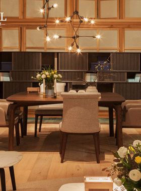 PoltronaFrau大理石长餐桌Simple marble long dining table杭州