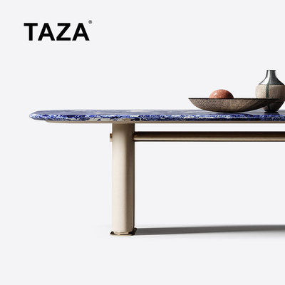 TAZA景泰蓝奢石餐桌别