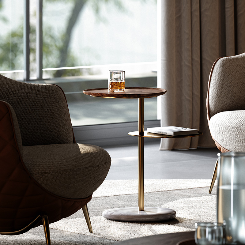 TAZA意式轻奢沙发边几