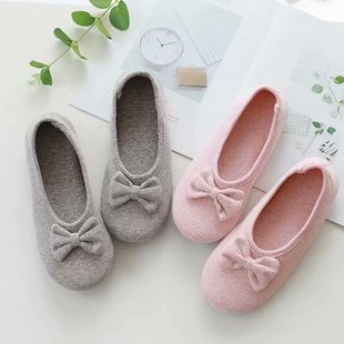 秋季 月子鞋 室内孕妇防滑产妇软底包跟产后软底棉拖鞋 薄款 10月 夏季