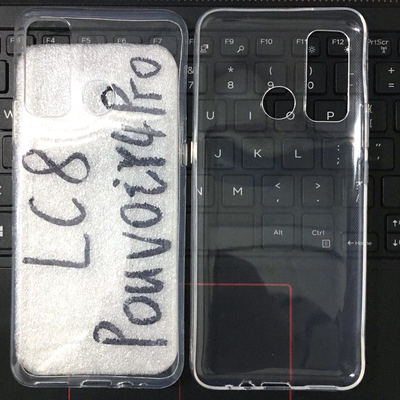 适用TECNO LC7/Pouvoir4Pro LC8 SPARK5/6AIR 1MM透明TPU软胶素材