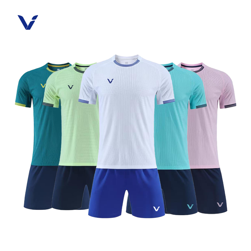 VLIANNG威力昂足球服套装定制男运动短袖青少年比赛训练组队服